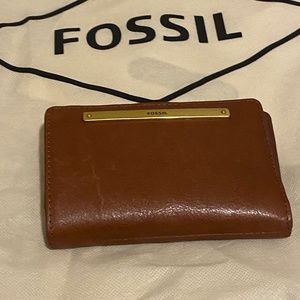 Brown Fossil Liza Multifunction Wallet